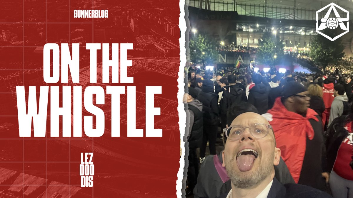 gunnerblog's tweet photo. 🎥 "Champions again, ole ole!" | On the Whistle

https://t.co/ODUKgwGfji https://t.co/OPlMMsYz7W