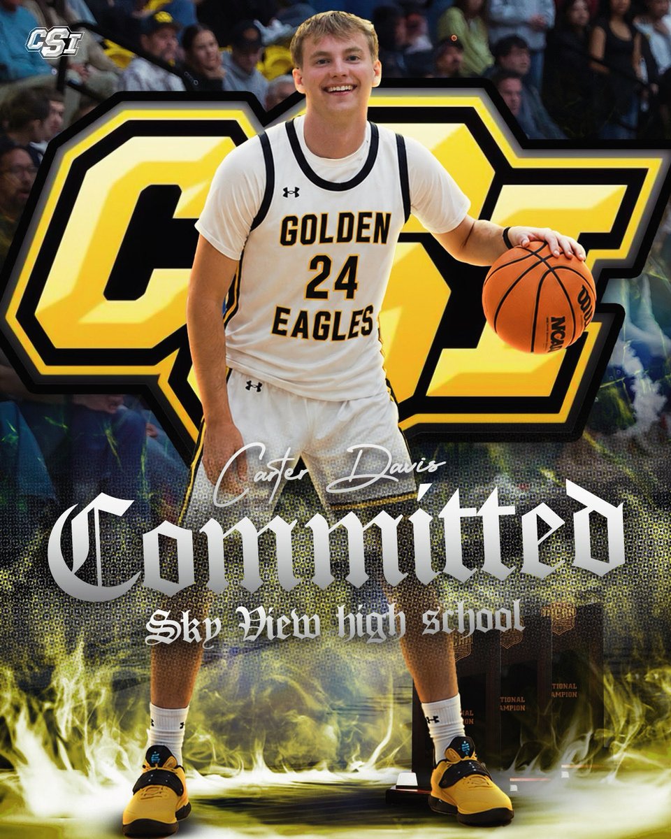 cart_davis's tweet photo. Committed! Grateful and blessed to be continuing my basketball career at CSI! 
💛
@CSI_MBB https://t.co/lXfyrZmtxg