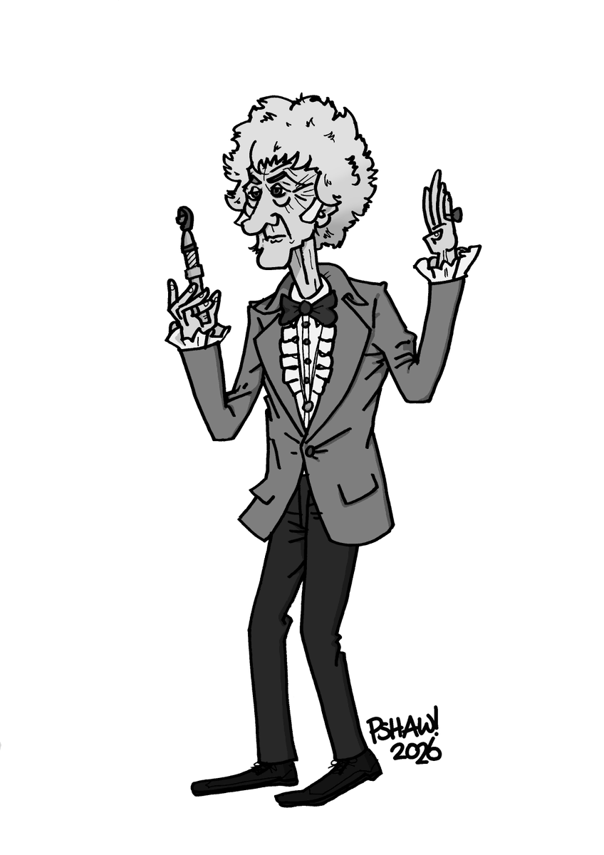 pshawnsfw's tweet photo. Doctor Who #art post
20.05.2026
30th Anniversary of the death of Mr Jon Pertwee, who played the #3rdDoctor on Doctor Who!
#DoctorWhoArt #RIP
thought you might like to see this, @ManningOfficial https://t.co/QTrVkOSUZq