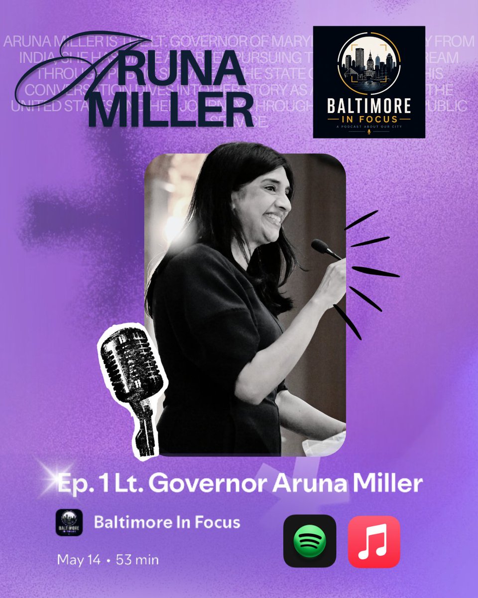 Lt. Governor Aruna Miller tweet media