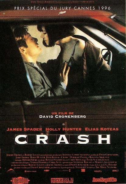 itsspadering's tweet photo. This Crash (1996) poster. https://t.co/2j9eoDf2Rt