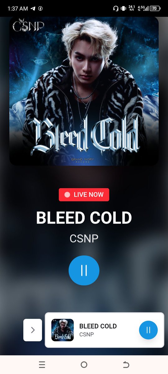 Csnpsyra_TWT's tweet photo. BLEEDCOLD by CSNP played today live on #GlobalPopFrenzy thank you so much @HitsRadioCanada for adding CSNP to your playlist today, goodnight 🩷
@smart_csnp
#bleedcold
#wearesyra https://t.co/xSQMvGJpCH