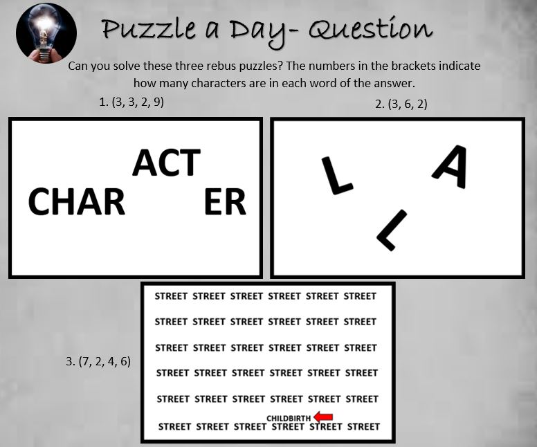 Puzzle a Day tweet media