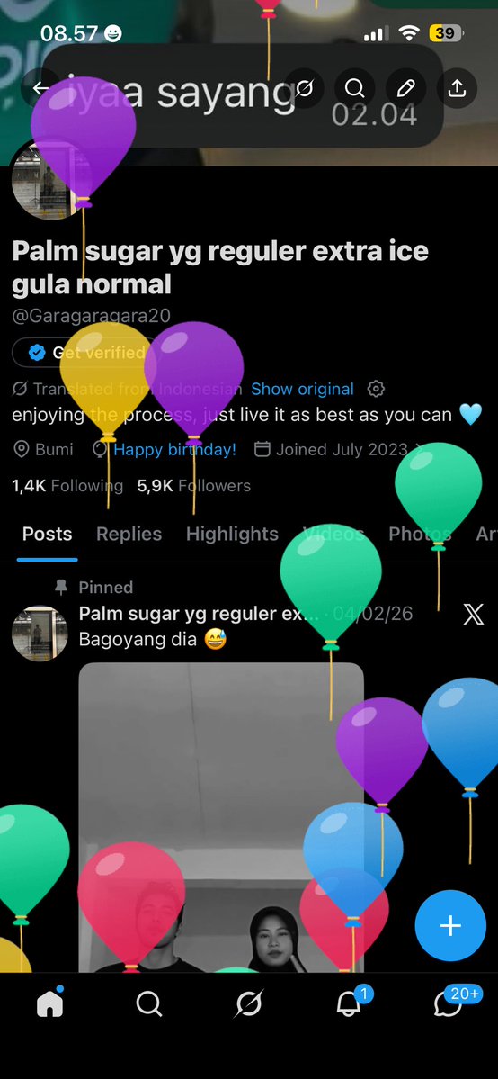 Palm sugar yg reguler extra ice gula normal tweet media