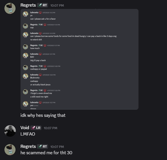 Void tweet media