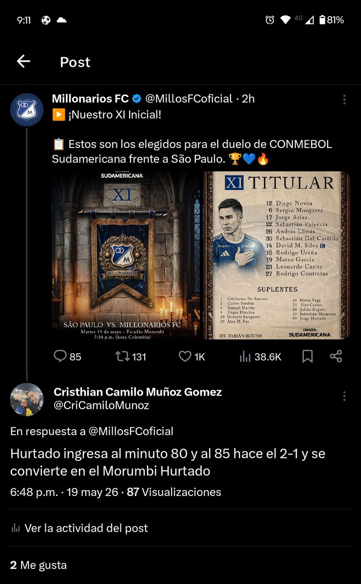Cristhian Camilo Muñoz Gomez tweet media