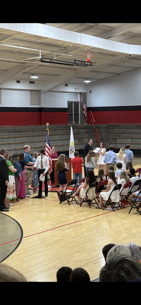 HadleeCroy's tweet photo. All the feelings tonight as I say I have officially graduated middle school! I received some awards tonight ; sportsmanship in and out of the class room, and high honor roll!! Excited to start the next chapter!🎓✨
#classof2030
#graduated https://t.co/p63AB4XRx6