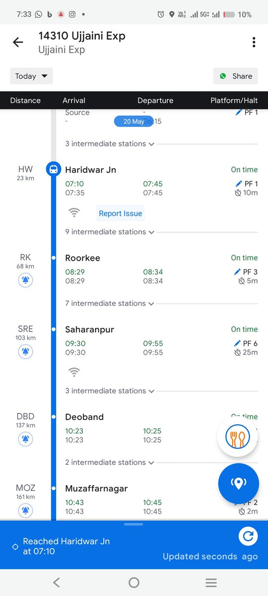 AjayKumar_in's tweet photo. .@ixigotrains ट्रेन अब तक नहीं पहुंची है परंतु आपकी एप्प में कबसे स्टेशन पर खड़ी दिखाई देरही है @RailwaySeva @RailMinIndia कृपया सही जानकारी दें https://t.co/0iZVcPV6DO