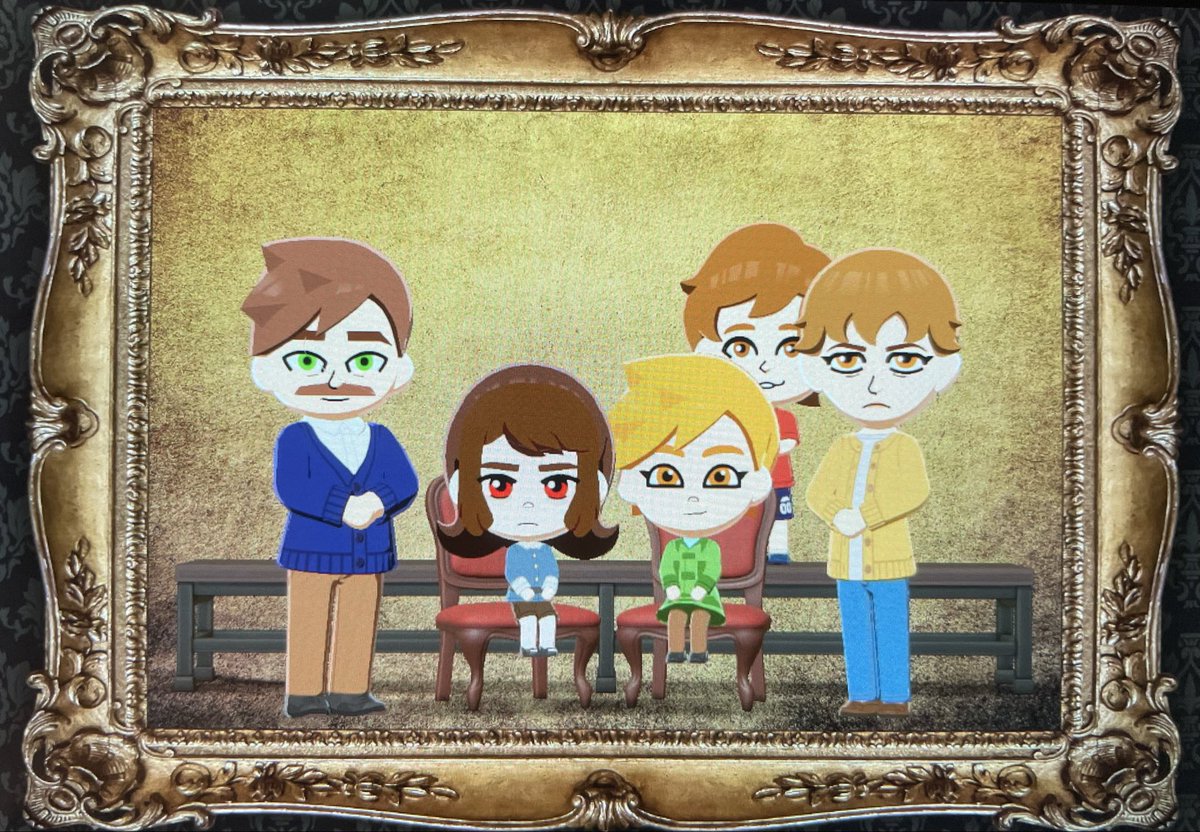 MoisTheGoatbug's tweet photo. My precious found family #hauntedhotel https://t.co/eUvK6BDiAo