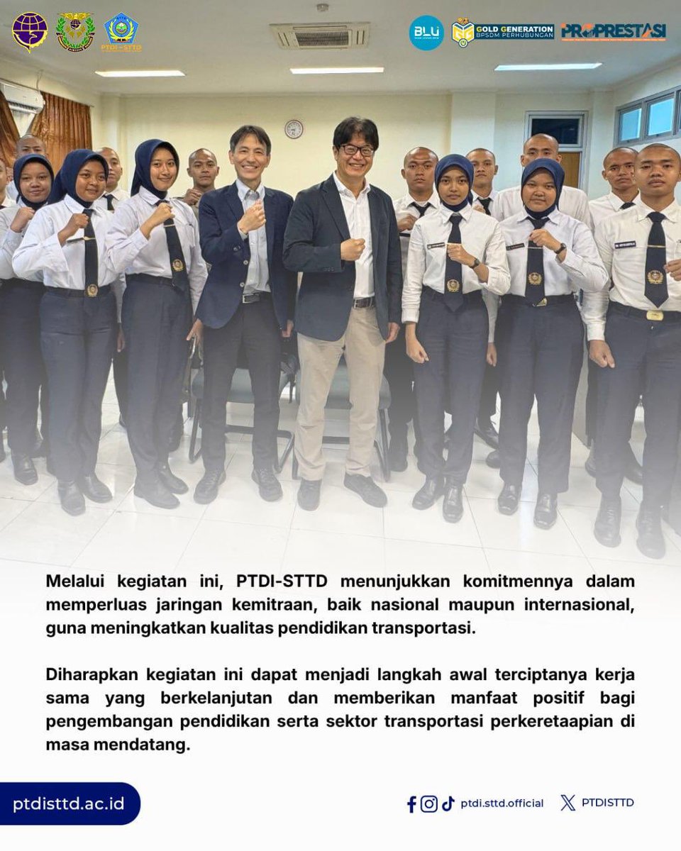 Politeknik Transportasi Darat Indonesia - STTD tweet media