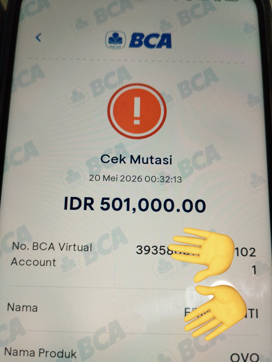 pusing4d's tweet photo. @HaloBCA Ini knapa 𝚋𝚞𝚊𝚝 𝚜𝚝𝚊𝚝𝚞𝚜 𝙲𝙴𝙺 𝙼𝚄𝚃𝙰𝚂𝙸? 𝙶𝙰𝙶𝙰𝙻 𝚢𝚊 𝙶𝙰𝙶𝙰𝙻, 𝚂𝚄𝙺𝚂𝙴𝚂 𝚢𝚊 𝚂𝚄𝙺𝚂𝙴𝚂. K𝚊𝚕𝚊𝚞 𝙲𝙴𝙺 𝙼𝚄𝚃𝙰𝚂𝙸, 𝚊𝚛𝚝��𝚗𝚢𝚊 𝚋𝚎𝚛𝚑𝚊𝚜𝚒𝚕 𝚊𝚝𝚊𝚞 𝚝𝚒𝚍𝚊𝚔? 𝙽𝚊𝚗𝚝𝚒 𝚝𝚒𝚋𝚊2 𝚜𝚊𝚕𝚍𝚘 𝚝𝚎𝚛𝚙𝚘𝚝𝚘𝚗𝚐 https://t.co/93a2NuKd8X
