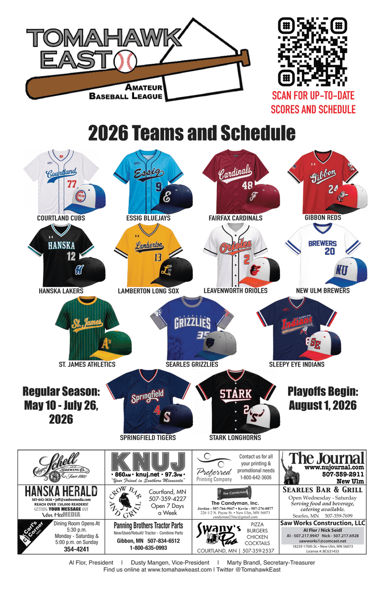 Tomahawk East League ⚾️ tweet media