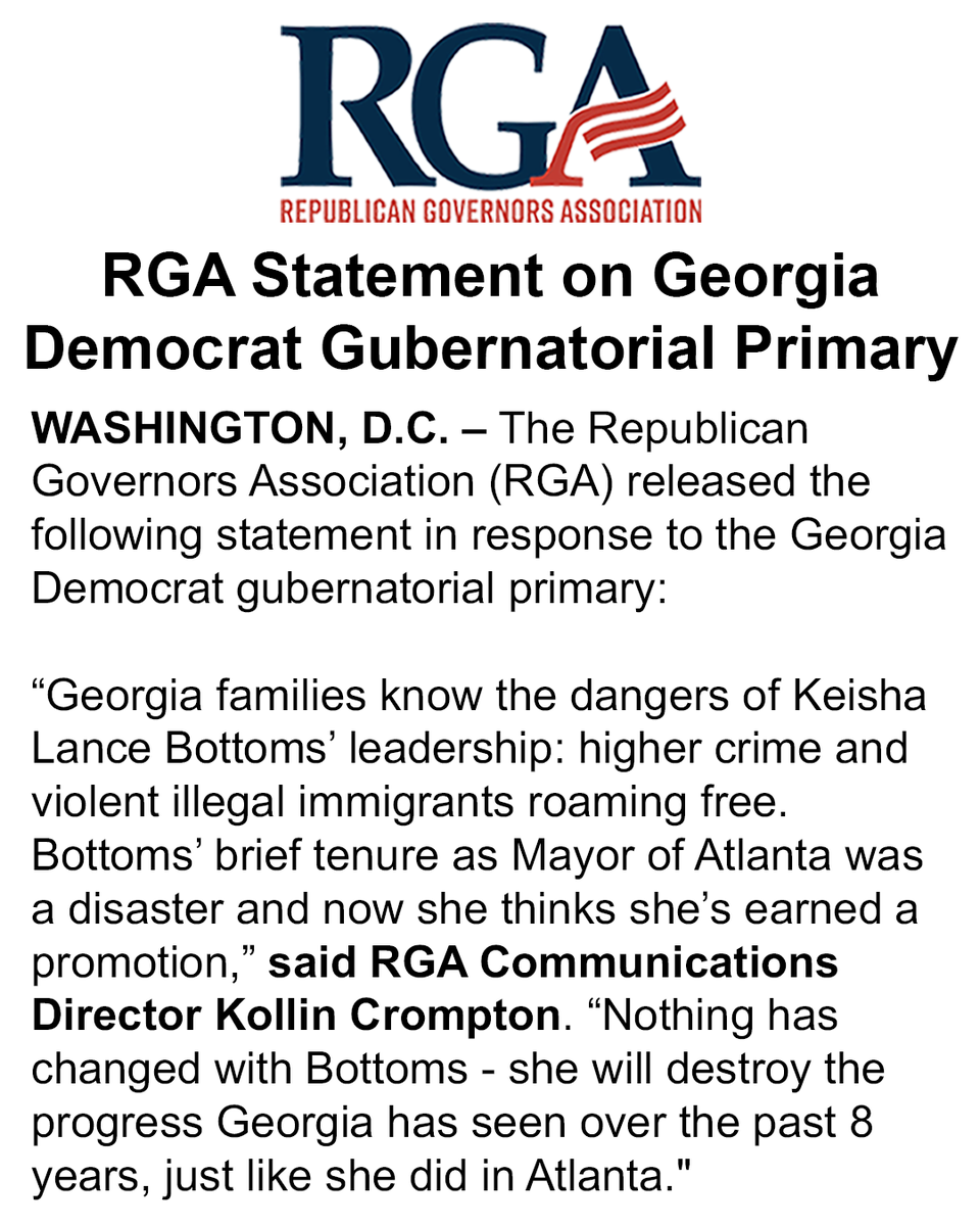 The RGA tweet media