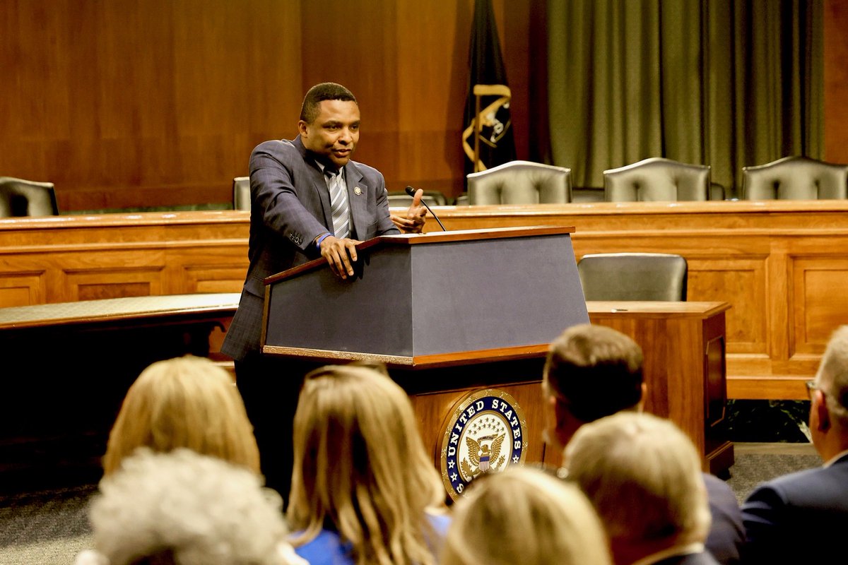 RepDonDavis's tweet photo. No matter the state, farmers are facing many of the same challenges. From eastern North Carolina to Texas, rising costs and economic uncertainty are putting real pressure on family farms and rural communities.

Grateful for the opportunity to join @TexasFarmBureau to discuss strengthening agriculture, supporting rural America, passing the Buying American Cotton Act, reforming the H2A program, and fighting for a strong Farm Bill.