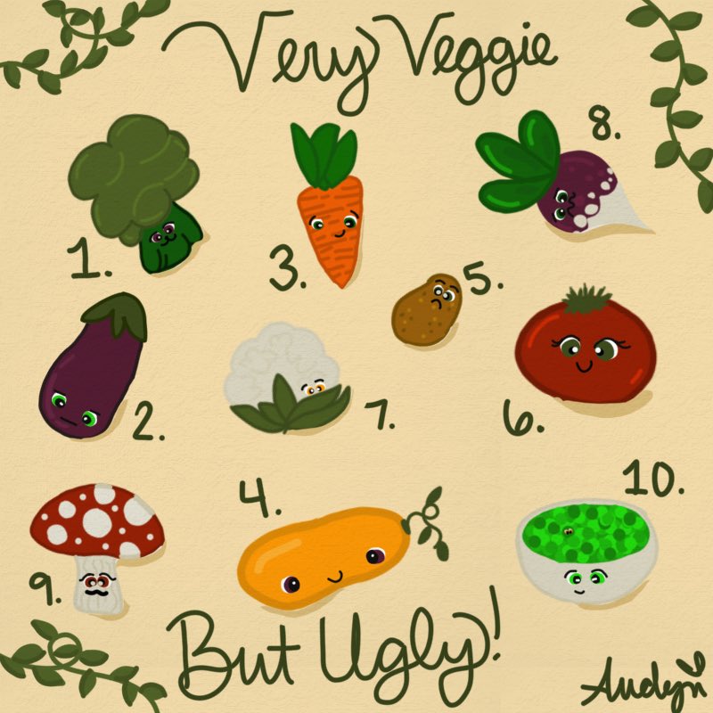 audynro's tweet photo. You guys look what @ambienambyn made last night at like 2 am. I have zero recollection. #veryveggie https://t.co/pUKnkvy8nX