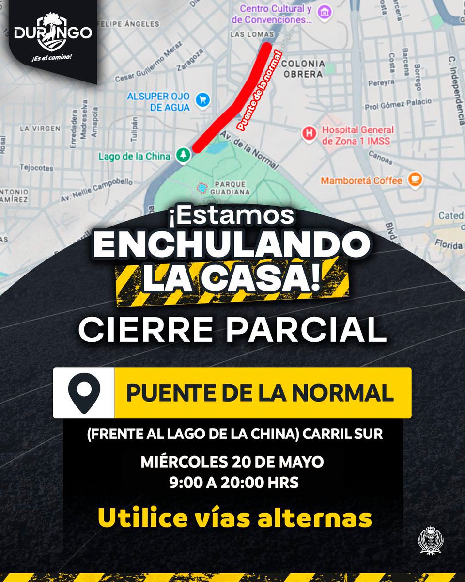 Obras Públicas Durango Capital tweet media