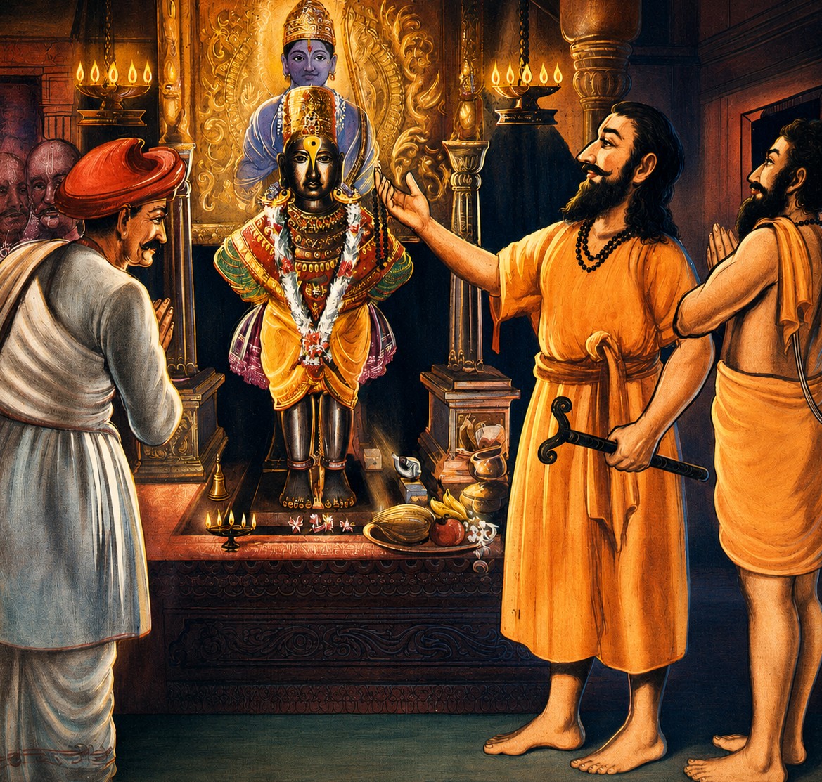OnkarDake225's tweet photo. राम अयोध्येचा वासी | तोचि नांदे द्वारकेसी
कृष्ण नामातें धरिले | बहु दैत्य संहारिले ||
सखया मारुतीलागुनी | रूप दावी चापपाणी
पुढे भूभार उतरिला | पांडवासी सहाय जाला ||
आतां भक्तांचियासाठी | उभा चंद्रभागेतटी 
राम तोचि विठ्ठल जाला | रामदासासी भेटला ||

-- समर्थ रामदास स्वामी

#पांडुरंग #श्रीरामसमर्थ #रामकृष्णहरी #पंढरपूर