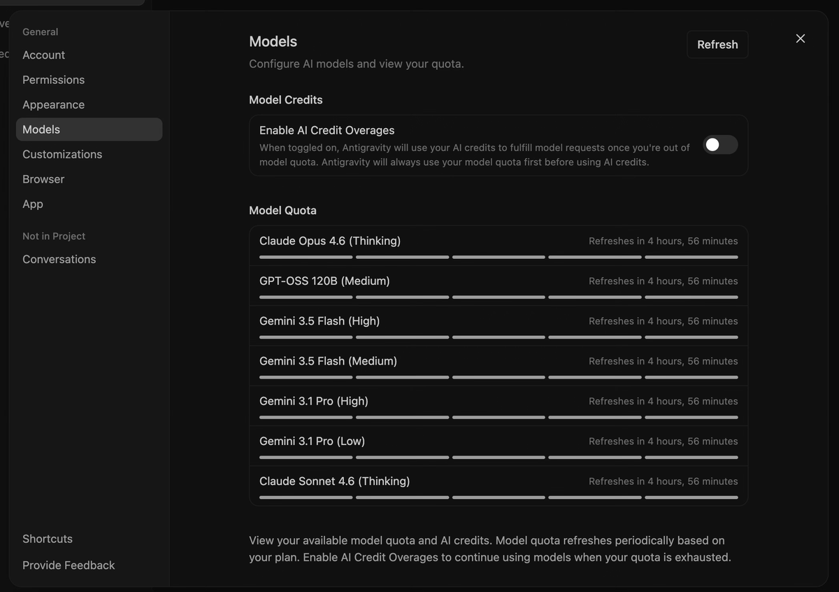 试了一下 Antigravity 2.0。 之前更像 VS Code 套了一层 AI。 现在更像 Google 版 Codex。 界面、任务流 ...