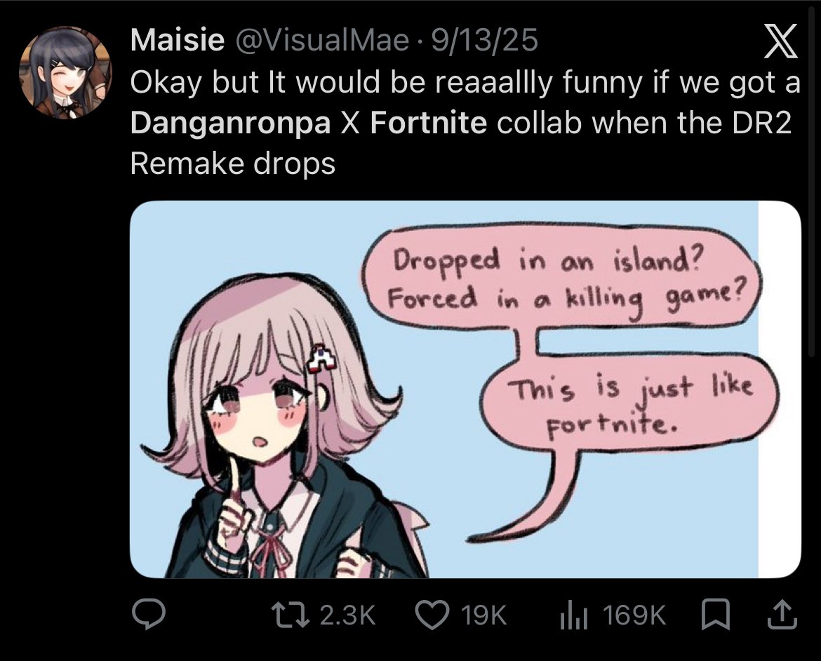 Maisie tweet media