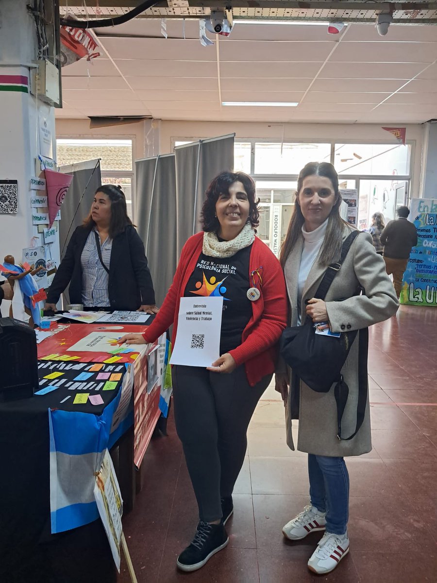 lde_ps's tweet photo. El 13, 14 y 15 de Mato se realizó el V Congreso Internacional de Relaciones del Trabajo, organizado por UBA Sociales,la Red participó con una mesa interactiva sobre Salud Mental, Violencia y Trabajo, con una alta participación del público que visito el Stand.

@jmcapitanich https://t.co/WpjrHI06YL