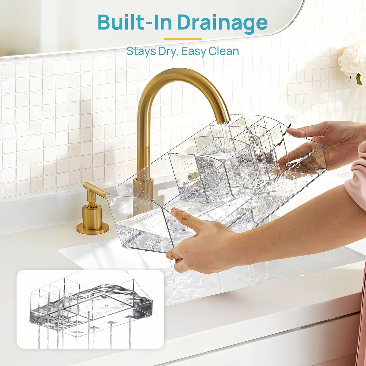 HHousewaregroup's tweet photo. Bathroom Countertop Organizer
#countertop #bathroom
#makeup #Makeupstorage #storagedrawer #organizer #drawer #makeupdrawer 
#hhouseware #honglaitai #honglaichuang #houseware #storage #organizer #kitchenstorage #bathroom #bedroom #vanity #vanitystorage  #storagebin #storagebox https://t.co/2BQVr9HXjI