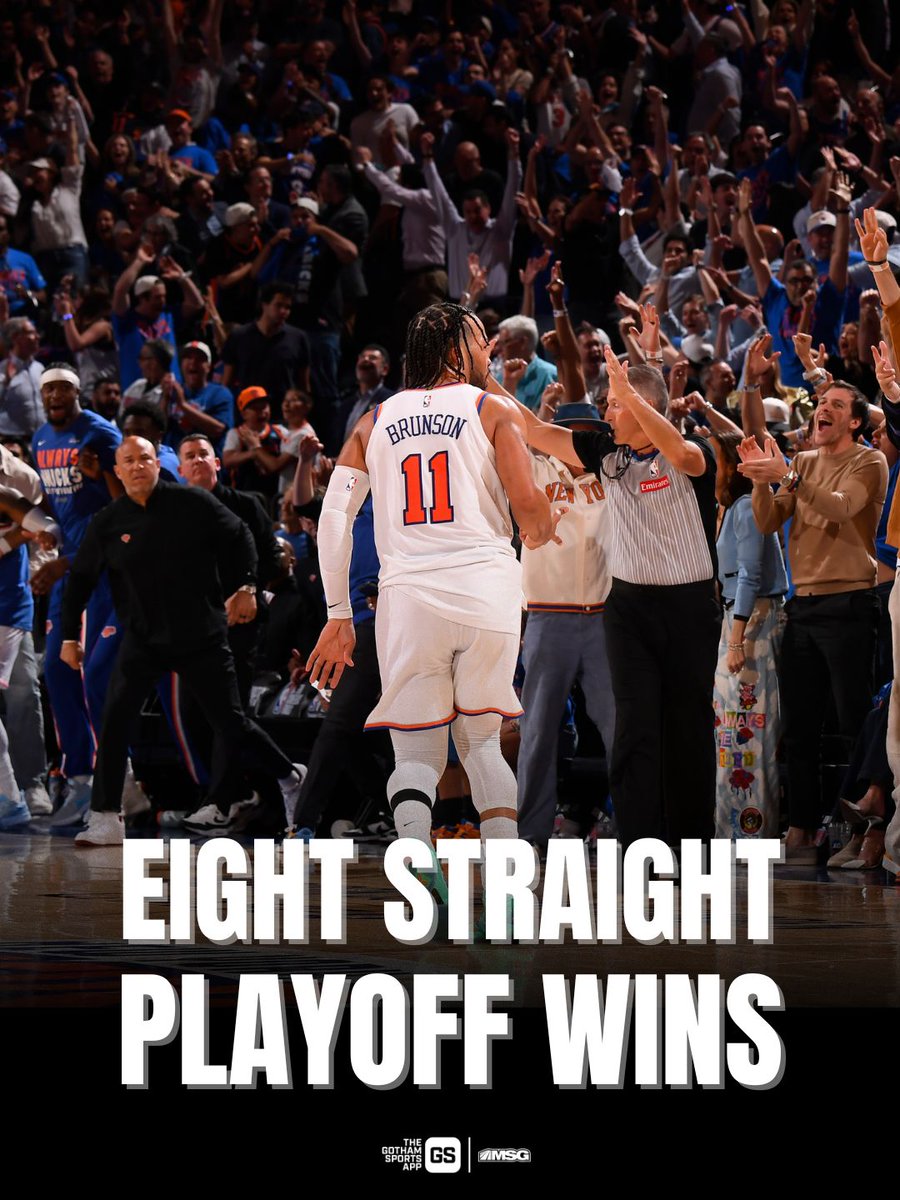 KNICKS ON MSG tweet media