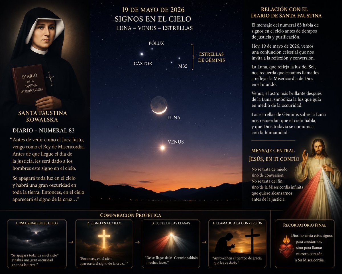 VirgenFatima's tweet photo. El cielo de hoy 19 de mayo me hizo recordar la profecía de Diario de Santa Faustina Kowalska (numeral 1.2.1, 83) y tú ya miraste el cielo hoy ? https://t.co/AXCdFEeqDs