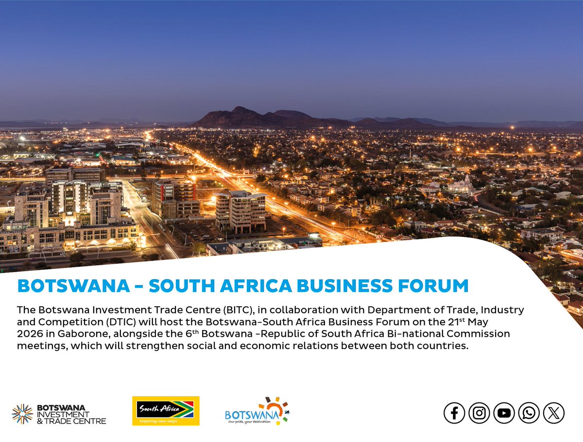 Botswana Investment and Trade Centre tweet media