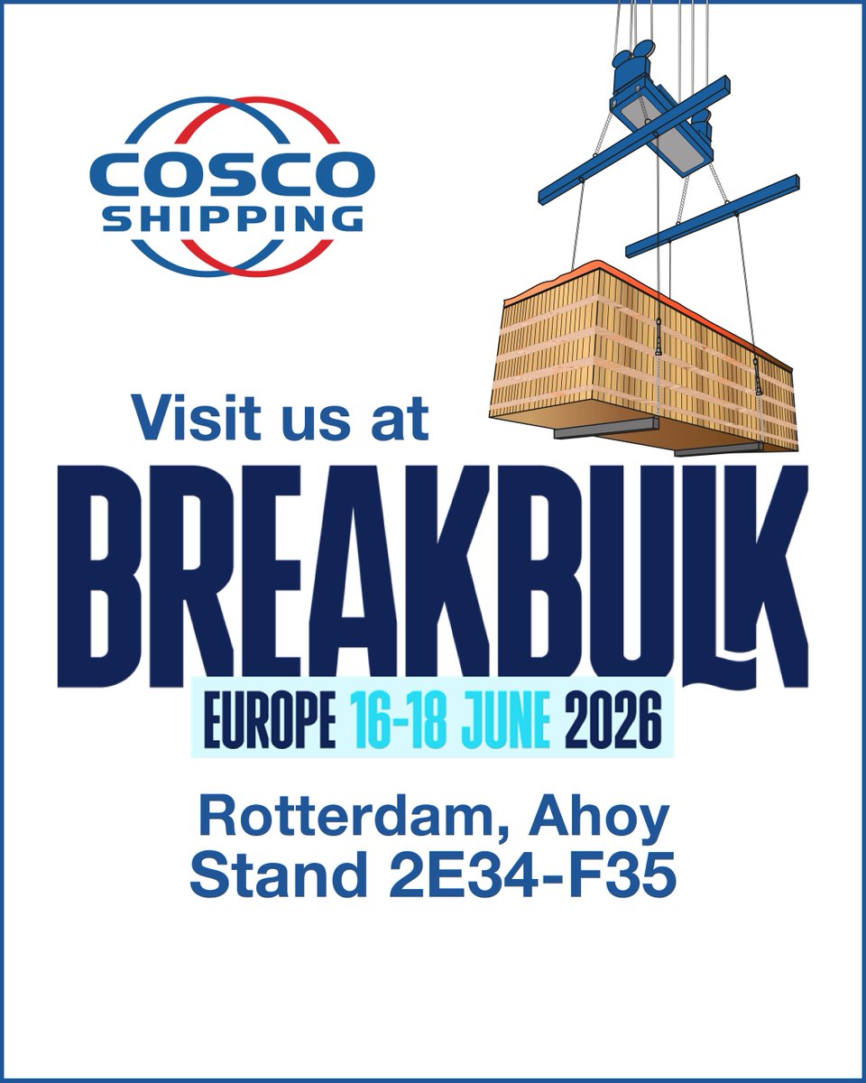 COSCO SHIPPING Europe tweet media