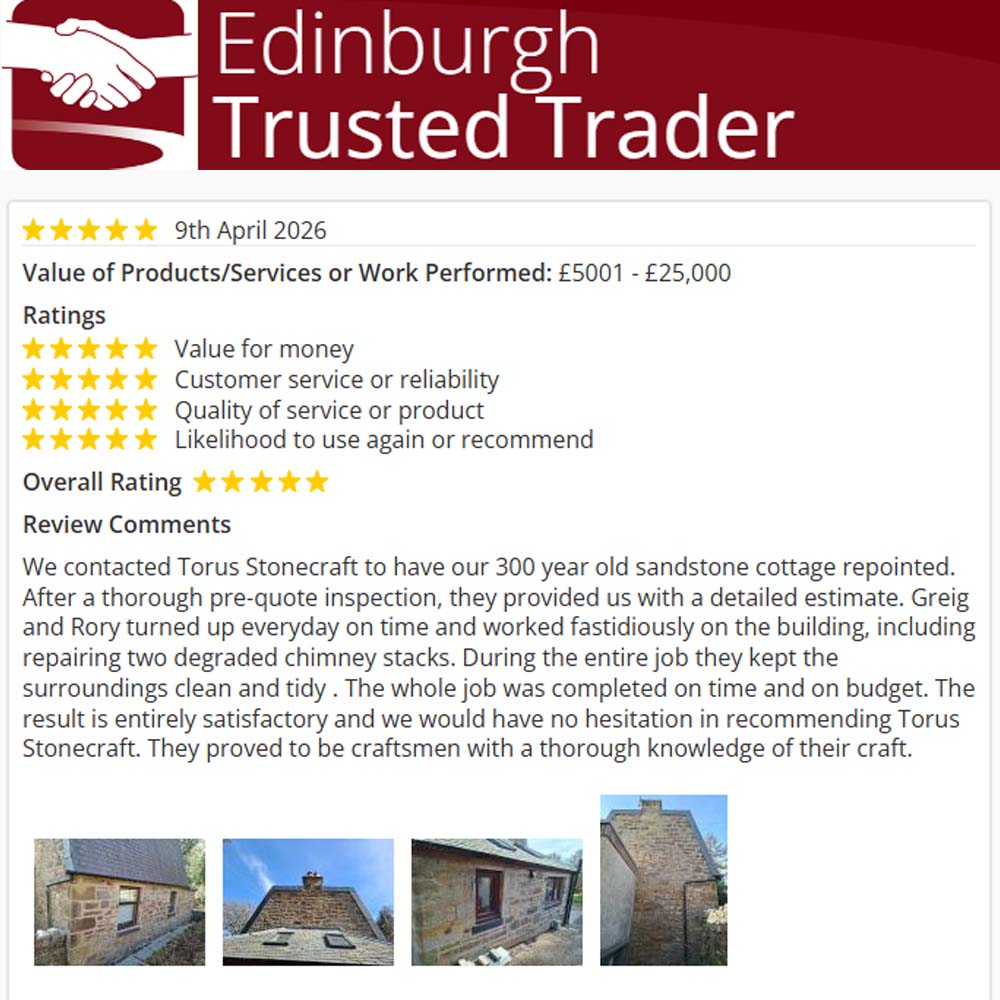 ScottishTraders's tweet photo. Great feedback and lots of customer images for long time Edinburgh Trusted Trader, @TorusStonecraft 👏
https://t.co/ZnjPTisQzG
#Edinburgh #TrustedTrader https://t.co/1Gndf7dUnU