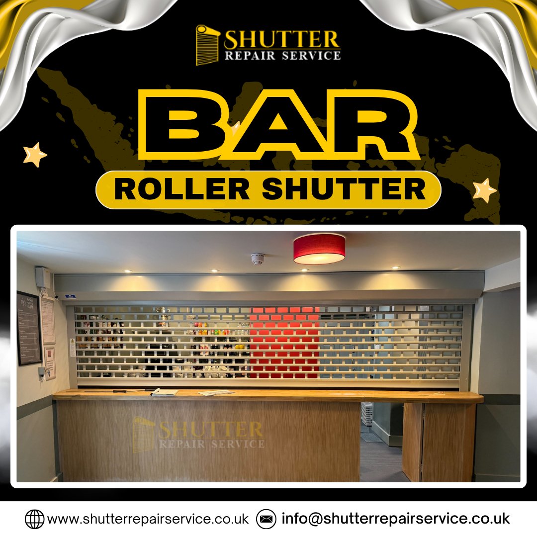 ShutterService's tweet photo. 👉Efficient Bar roller Shutter Repair delivers secure operation smooth movement and dependable performance for storefronts restaurants and commercial properties with prompt expert assistance!🔧🚪
#BarShutter #DoorMaintenance #CommercialRepair
👉Website: https://t.co/KEJSi42f36 https://t.co/sJwliPTgEA