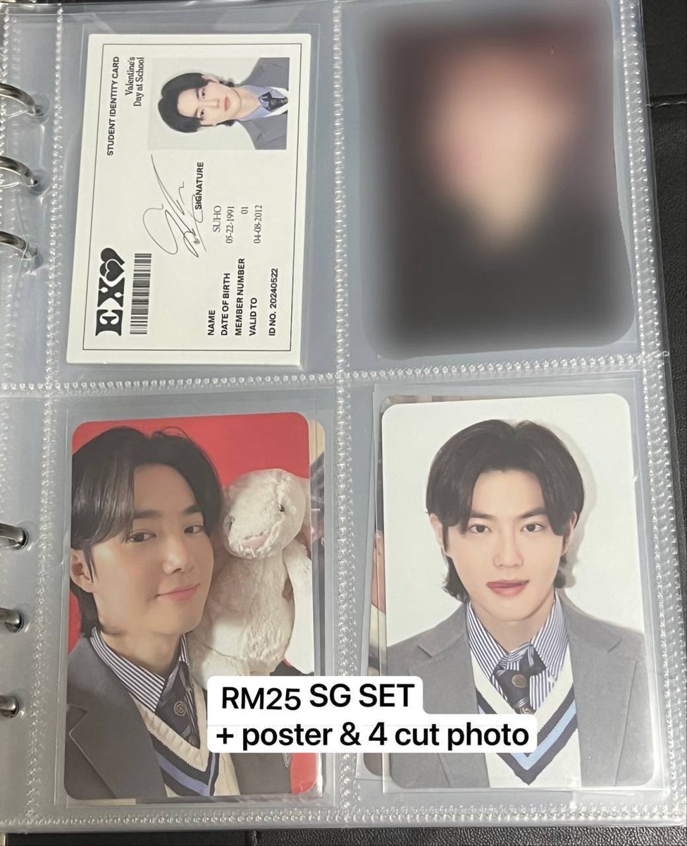 ryuutie's tweet photo. WTS
suho RM15 pc rexerve pb
can pickup at concert
sulay : rm35
d.o : rm25
lay : rm20
exclude postage wm 8 em 13
take all free postage
#pasarexo #pasarexomy #pasarkpop #pasarboygroup
#EXhOrizoninKL #EXOinKL #EXhOrizoninKUALALUMPUR https://t.co/PLNurJg004