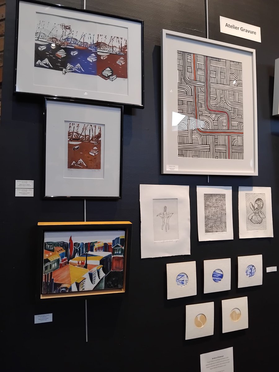 Maxime92Robin's tweet photo. 🎨 @100Chatillon était présent au vernissage de l’exposition des ateliers adultes de la Maison des Enfants.
Bravo aux artistes pour leurs créations et merci pour l’accueil 👏🖌️ https://t.co/WL2Otz7tX0