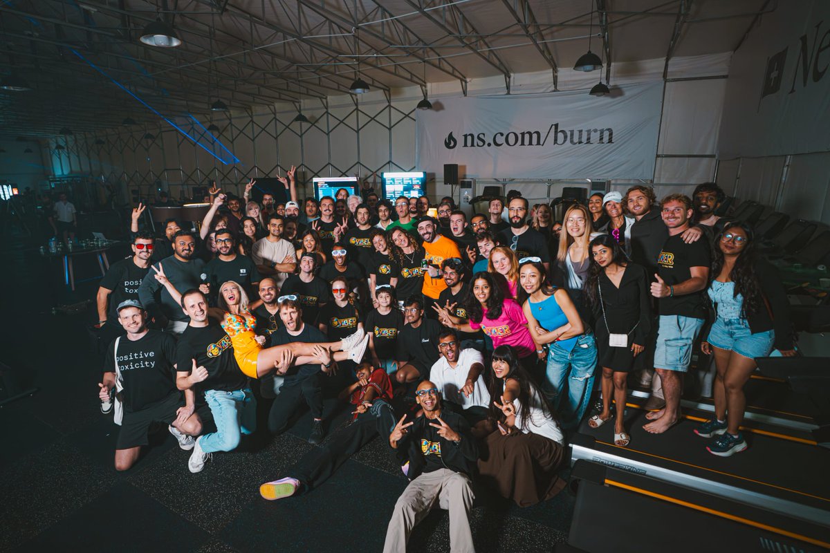 viberventures's tweet photo. Viber Fourth Edition was bonkers!

Congratulations to the new NS vibecoding champions @byornoste @silasfishr and to @JessFurmanMuse, Louise Bishop, RK and the indomitable Craig Davison who completed the podium!

Thank you @ns 

https://t.co/D16k6Jb99B https://t.co/KsNuHtk2DH