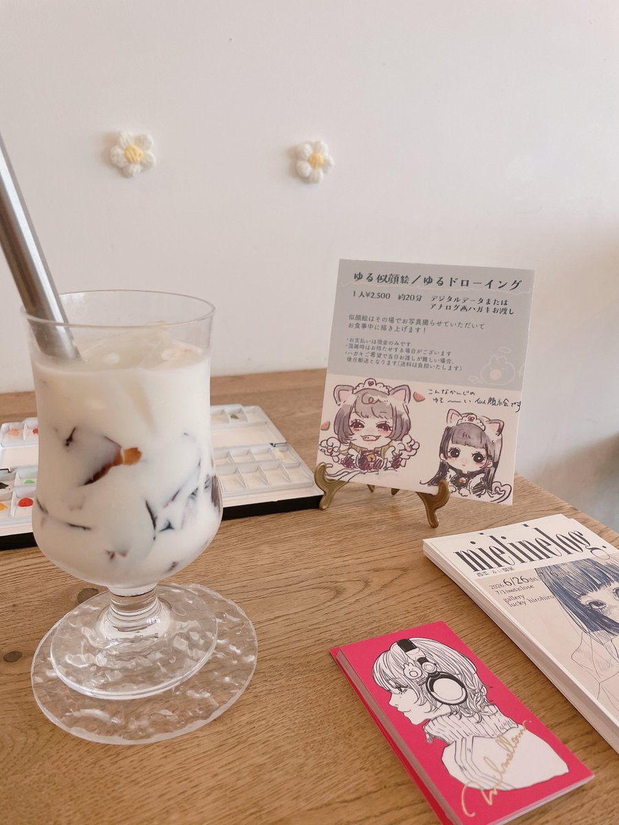 西瓜 みい🍉 5/1-31コラボカフェ@SUNNY DAYS Pudding Café tweet media