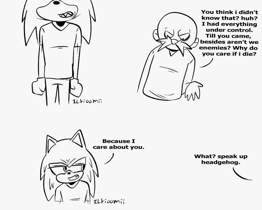 ILrioomii's tweet photo. When will he learn?
(Possible sonegg if you want it to be)
#sonic #eggman https://t.co/DeeUEVNz5d