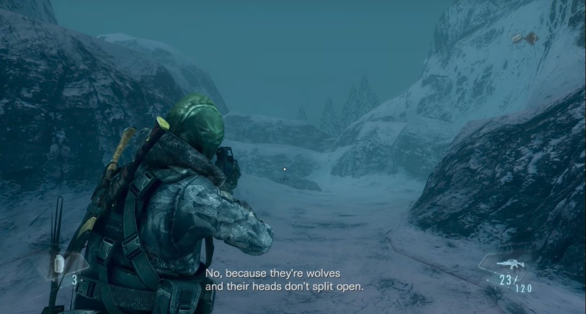 When Keith and Quint meet the infected wolves in Revelations, Keith ...