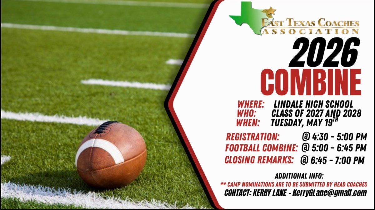 CoachGipson11's tweet photo. What you say matters…
What you do matters more…
Our whole staff was in #bEASTtexas tonight for the @ETCAcoaches Combine 

Thank to Coach Cochran for hosting, Coach Lane for leading and Coach King for creating and many coaches for serving - a great night for @hputxfootball! https://t.co/J39FuCnm4L