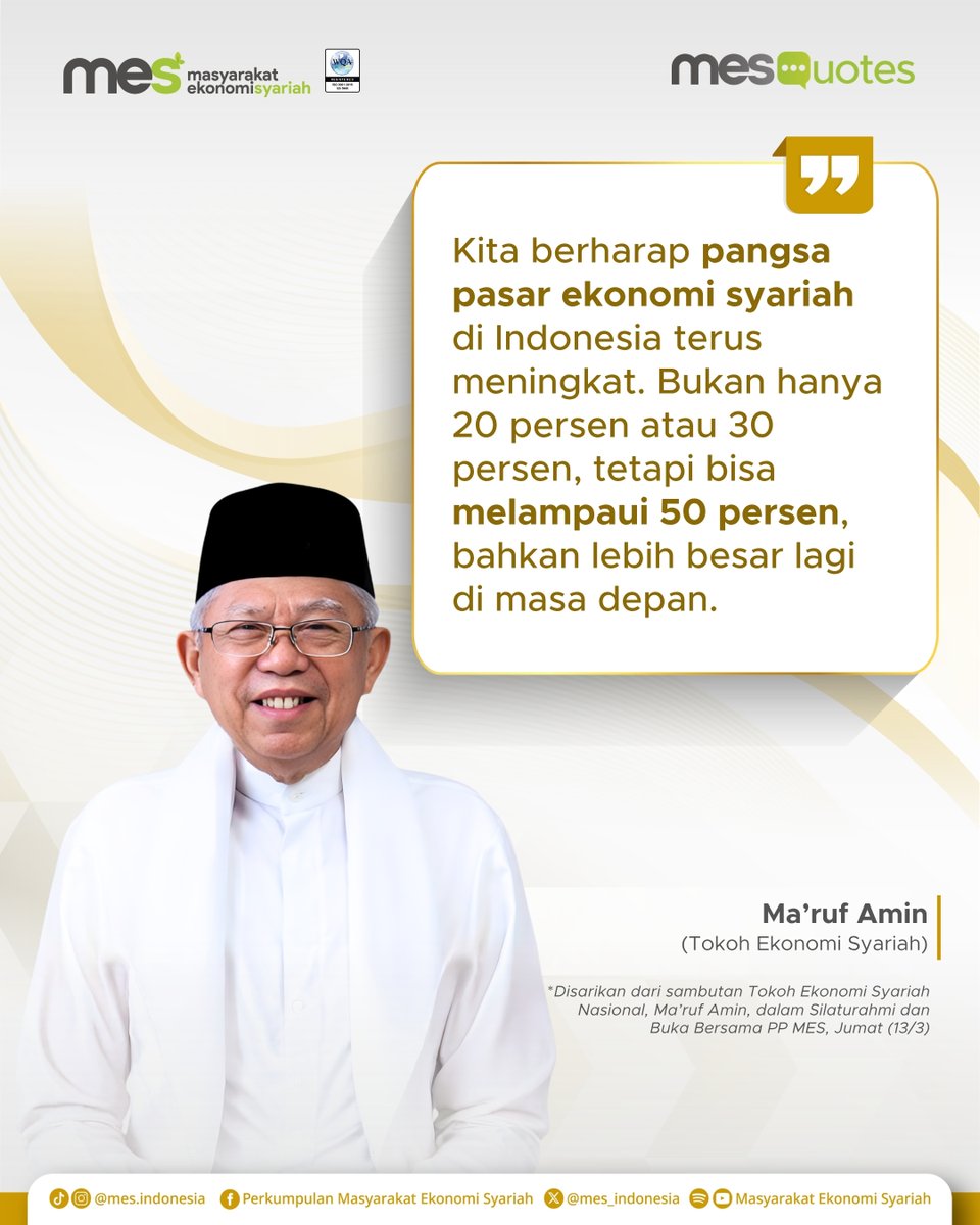Masyarakat Ekonomi Syariah tweet media