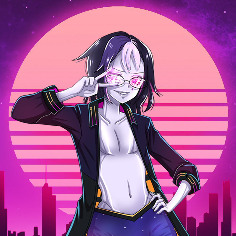 Dominic Bytes - Cyber Synthwave VTuber! tweet media