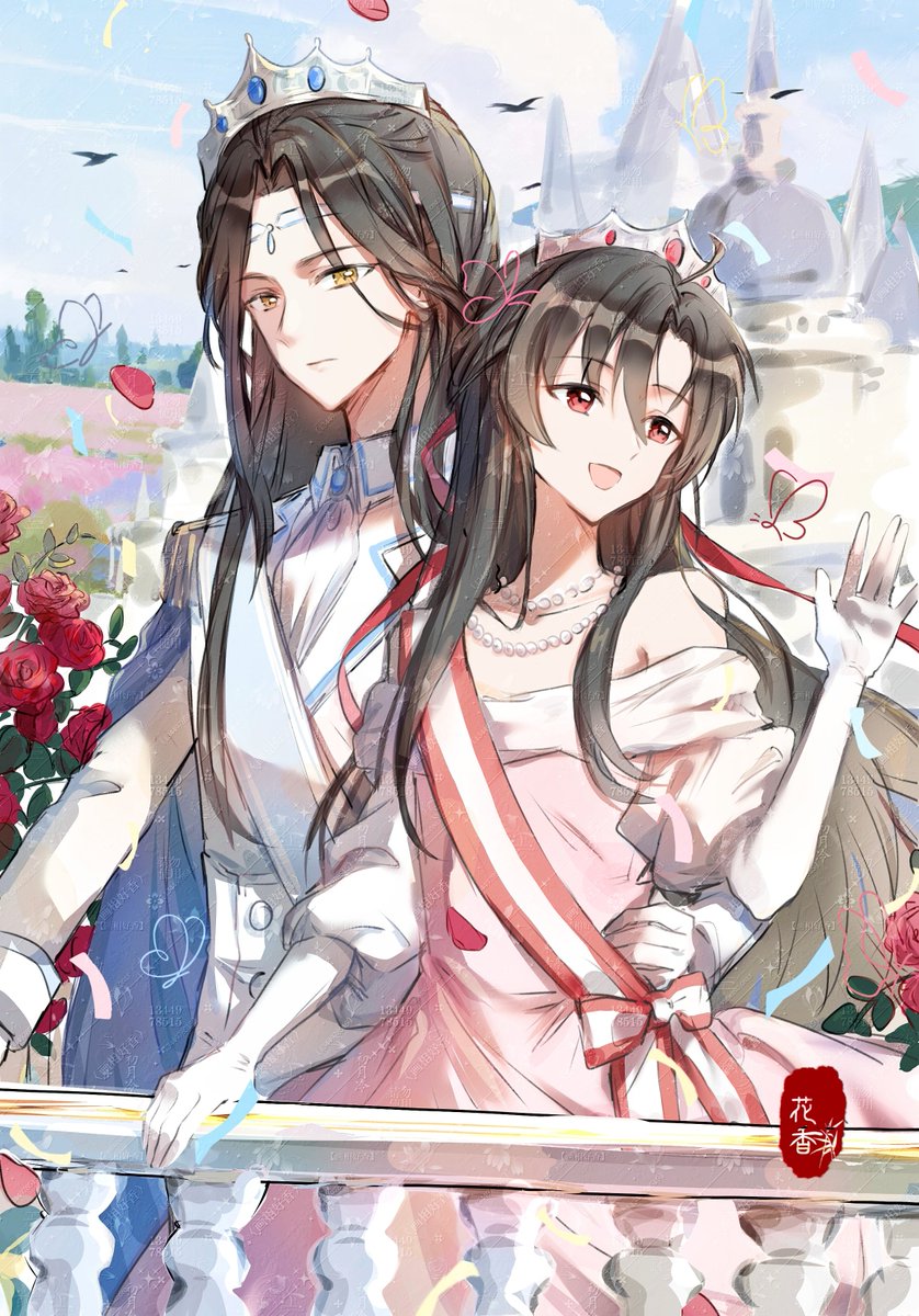 520】忘羡王子叽×女装公主羡＃忘羡＃MDZS #520