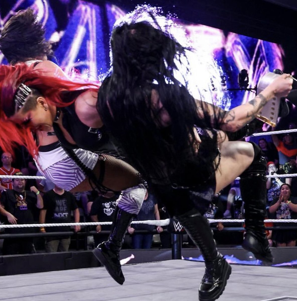 There’s no escaping from me. ⟡ @ZariaWWE_ parody. tweet media