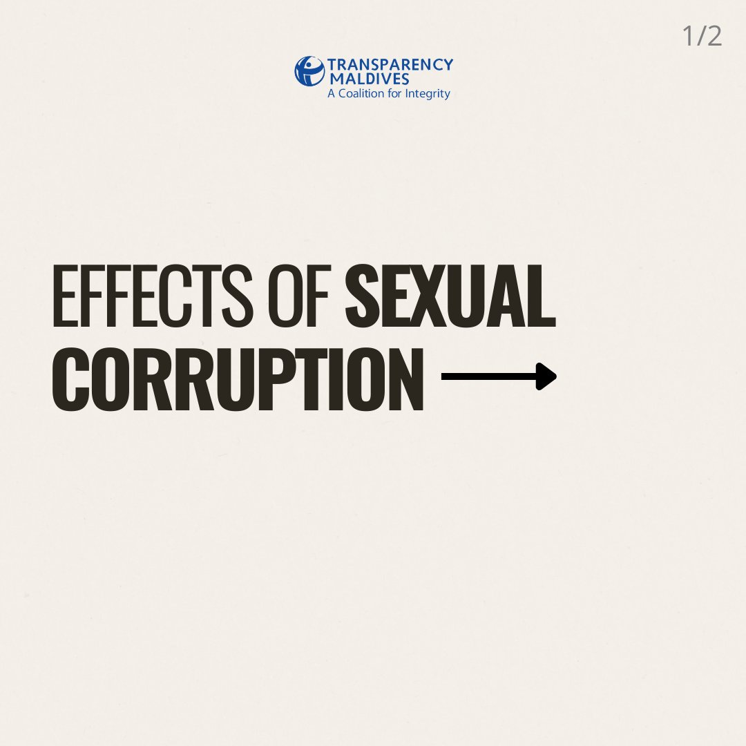 TransparencyMV's tweet photo. Sexual corruption can leave lasting psychological harm. 
We must recognize these impacts and create safer systems where survivors are supported and heard.

#SexualCorruption #AbuseOfPower #EndCorruption #KnowTheIssue #GenderJustice https://t.co/c3K5SwB5wG