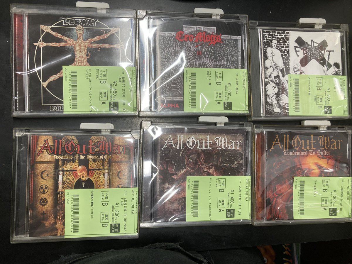 5/20(水)PUNK/HARDCORE中古CD入荷情報】 MORNING AGAIN, KRUTCH, DAY