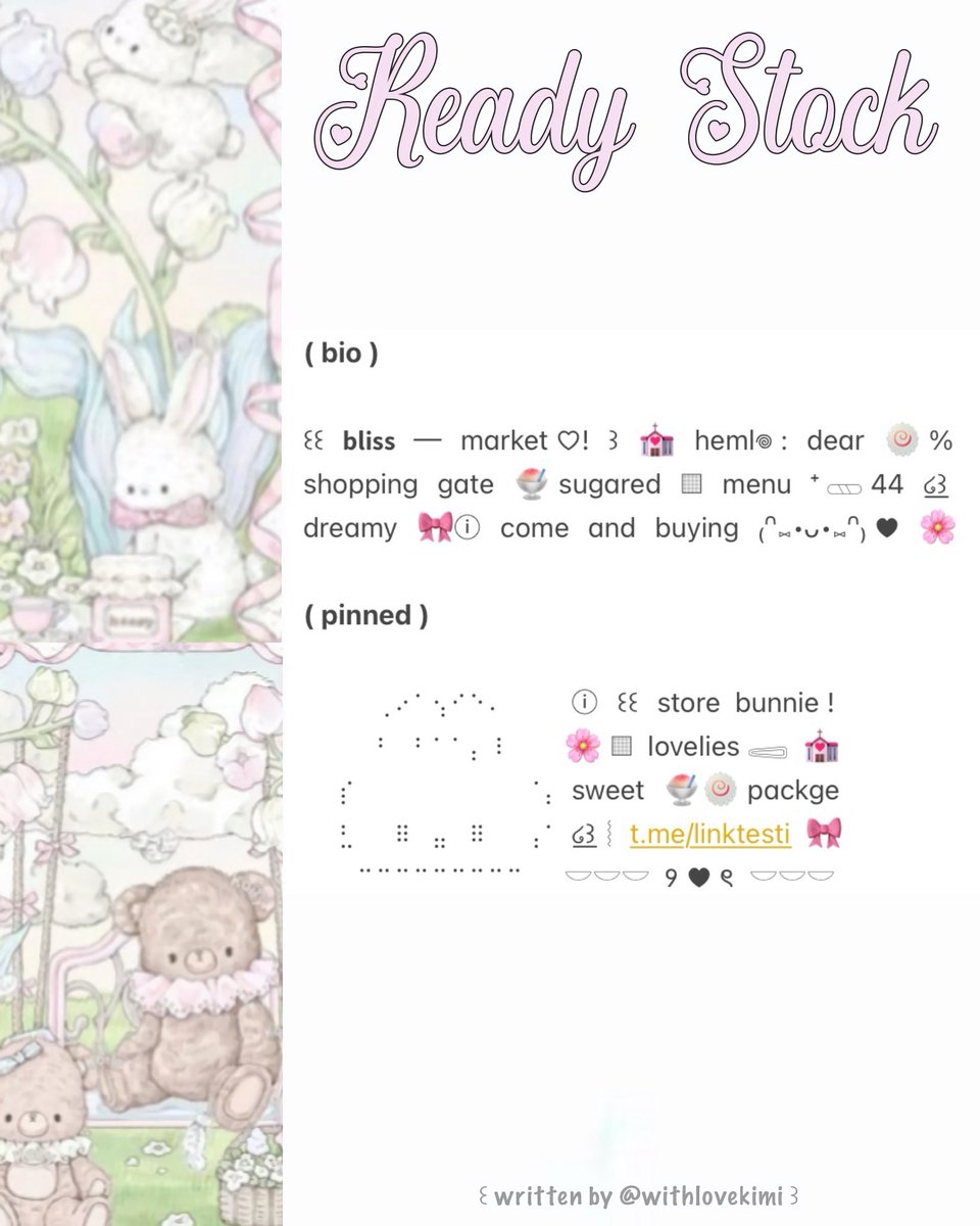 ᨭ ︴KiMi, peri wording ♥︎˖ tweet media