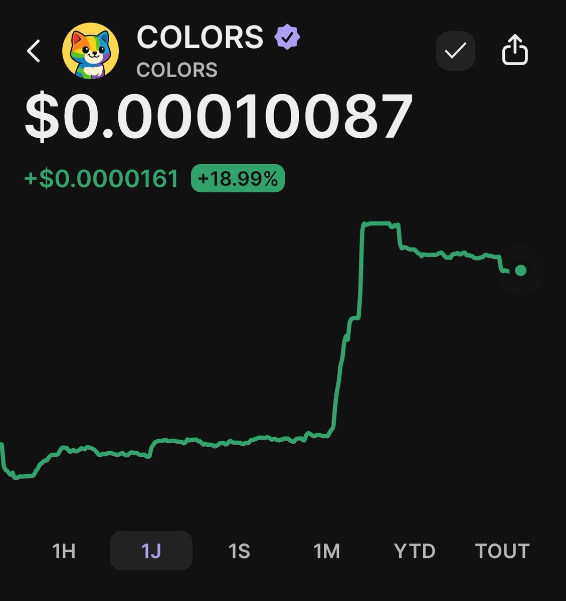 COLORS tweet media