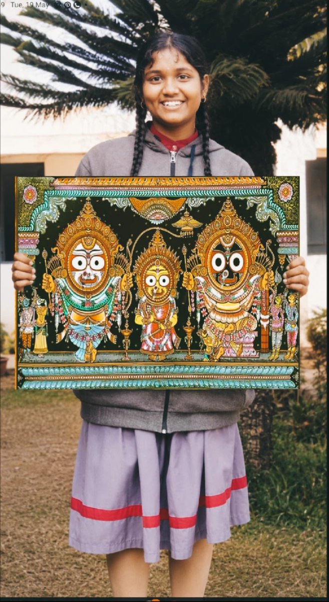 kvchilka's tweet photo. Day 3 of our Odia Language and Culture celebration was filled with music, dance, painting and joyful learning as students explored the rich art and cultural heritage of Odisha. #OdiaLanguage #OdishaCulture https://t.co/BvKpJXKXTy