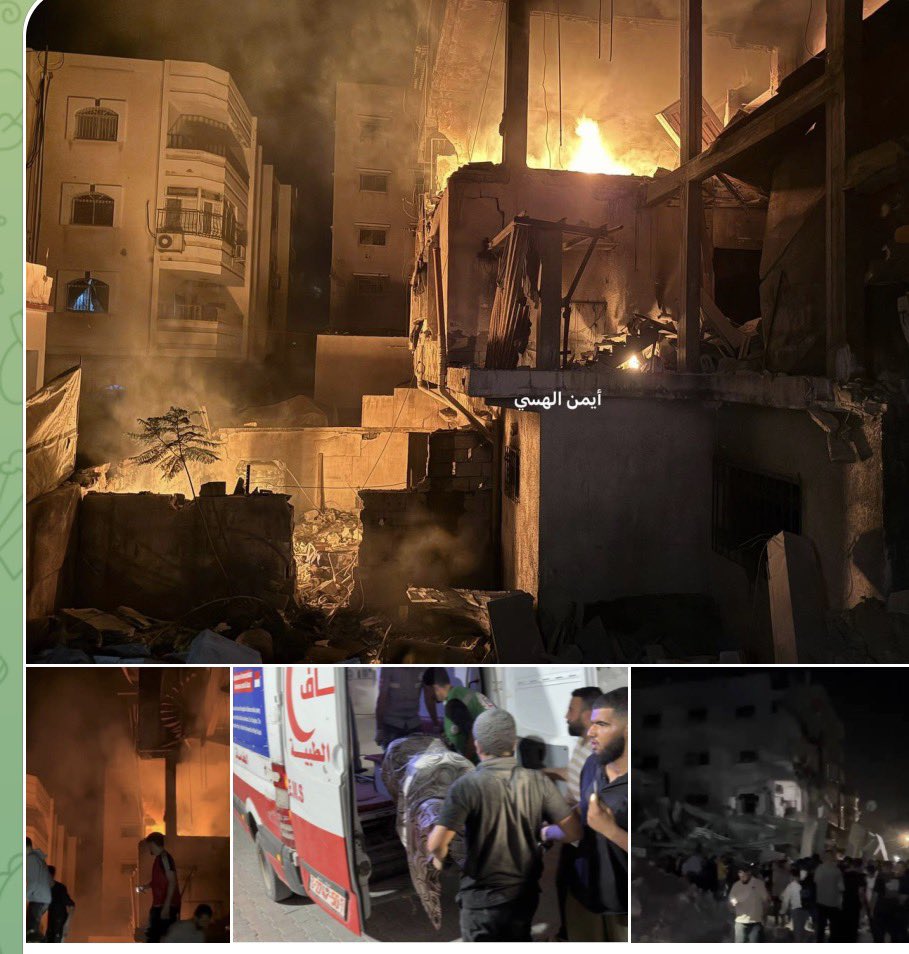 islambader_1988's tweet photo. صباح الخير ..
نمت الليلة باكراً .. 
مولد الطاقة الذي يمدنا بالكهرباء كان مقطوعا فاجتمع علي العتمة والبعوض والحرارة .. فكان الهروب إلى النوم .. هو الحل
هذه ليست القصة .. لكن فجراً تابعت ما فاتني من اخبار ..
فوجدتُ التالي:
1- قصف منزل في مخيم البريج ونزوح سكان مربع سكني كامل تحت جنح الليل
2- قصف منزل في مدينة غزة واشتعال النيران فيه!
3- استهداف مواطنين في شارع 5 بخانيونس
4- أمر إخلاء في خانيونس ونزوح الاهالي في ظل عدم اليقين حول صحة أمر الإخلاء!

هذا عدا القصف المدفعي والتحليق المكثف لطيران الاستطلاع الذي ينذر بمزيد من القصف!

كل هذا في سويعات معدودة!!

ثم يقولون إن الحرب توقفت؟