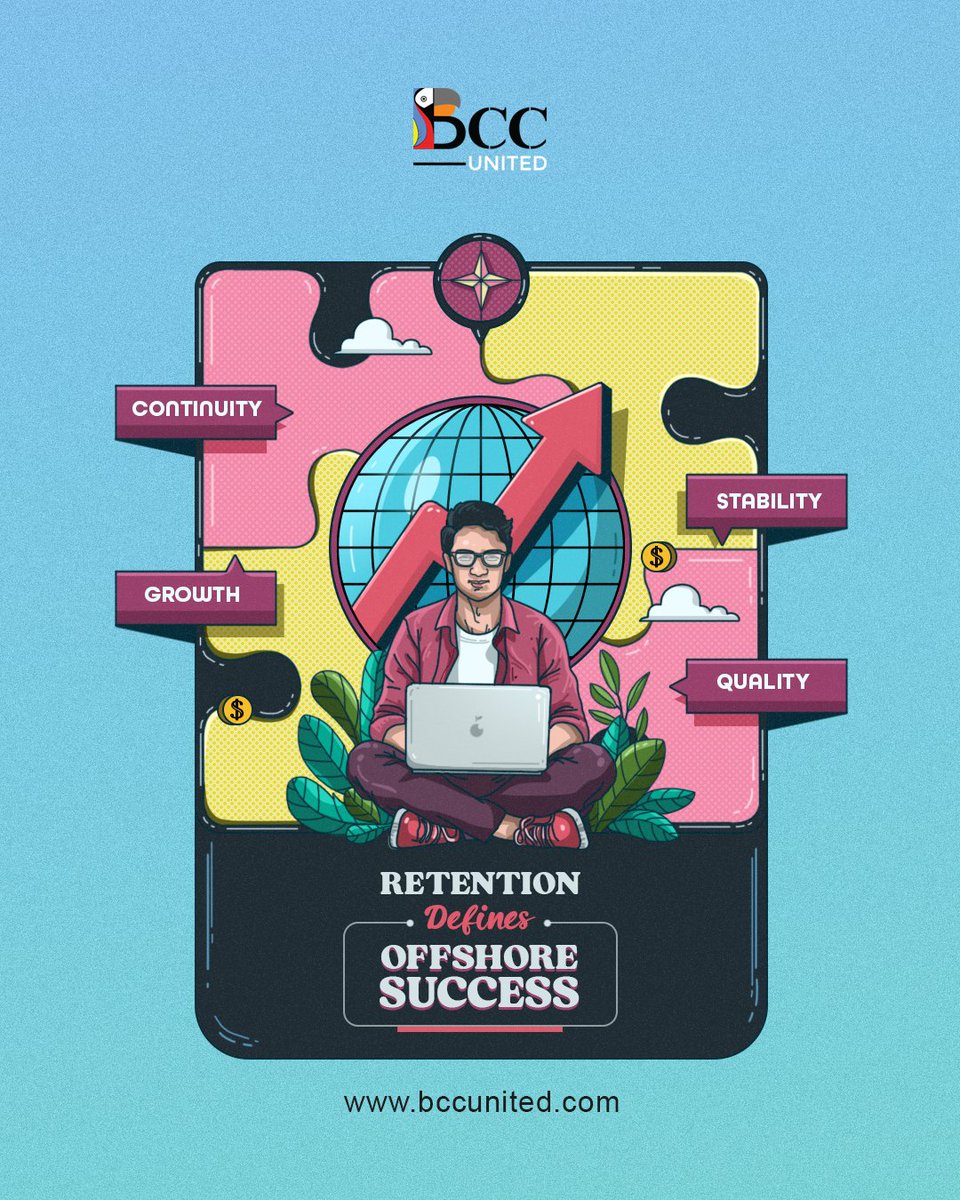 bcc_united's tweet photo. In 2026, offshore staffing success depends on more than distributed talent and cost efficiency. High-retention teams preserve knowledge, strengthen execution consistency, and create the continuity required for long-term delivery stability across global operations.  

The full perspective is explored on our 

website. https://t.co/dqea8kuxrH

#OffshoreTeams #GlobalStaffing #OffshoreStaffing #EmployeeEngagement #KnowledgeRetention #EmployeeRetention #MinimalDesign #DigitalMarketingAgency #BCCUNITED