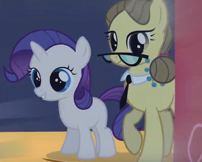 Altarichiru's tweet photo. @_AURXAIXAIII It's the same reason that Rarity is a highschooler and Cheerilee is a teacher, despite them being in the same class/year in school lol https://t.co/Xs4UKzQSCR